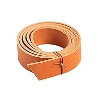 WUTA Veg Tanned Leather Handmade Belt Blank Cowhide Strip Genuine Leather Belt Strip DIY Gift Belt 14mm (0.55