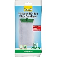 Tetra Whisper Bio-Bag Filter Cartridges For Aquariums - Ready To Use Medium