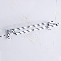Double Towel Rails,Bathroom Shelves Made of Stainless Steel