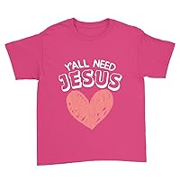 Y’All Need Jesus T Shirt | Spreading Laughter and Faith | Christian Womens T Shirt | 100% Cotton