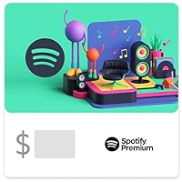Spotify Premium 6 Month Subscription $60 eGift Card