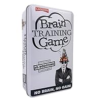 University Games | Brain Training Game Tin 100 IQ-Boosting Challenges Perfect for Solo or Small Group Play Ages 10 and Up 1 or More Players