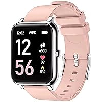 Smartwatch, Fitness Tracker 1.4 Inch Watch Waterproof IP67 with Heart Rate Monitor, Sleep Monitor, Pedometer, Stopwatch, Sports Watch Smart Watch iOS Android Mobile Phone for Men and Women