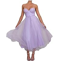 Wedding Guest Dress for Women Sexy Spaghetti Strap Sleeveless Corset Maxi Dress Cocktail Evening Party Tulle Prom Gown