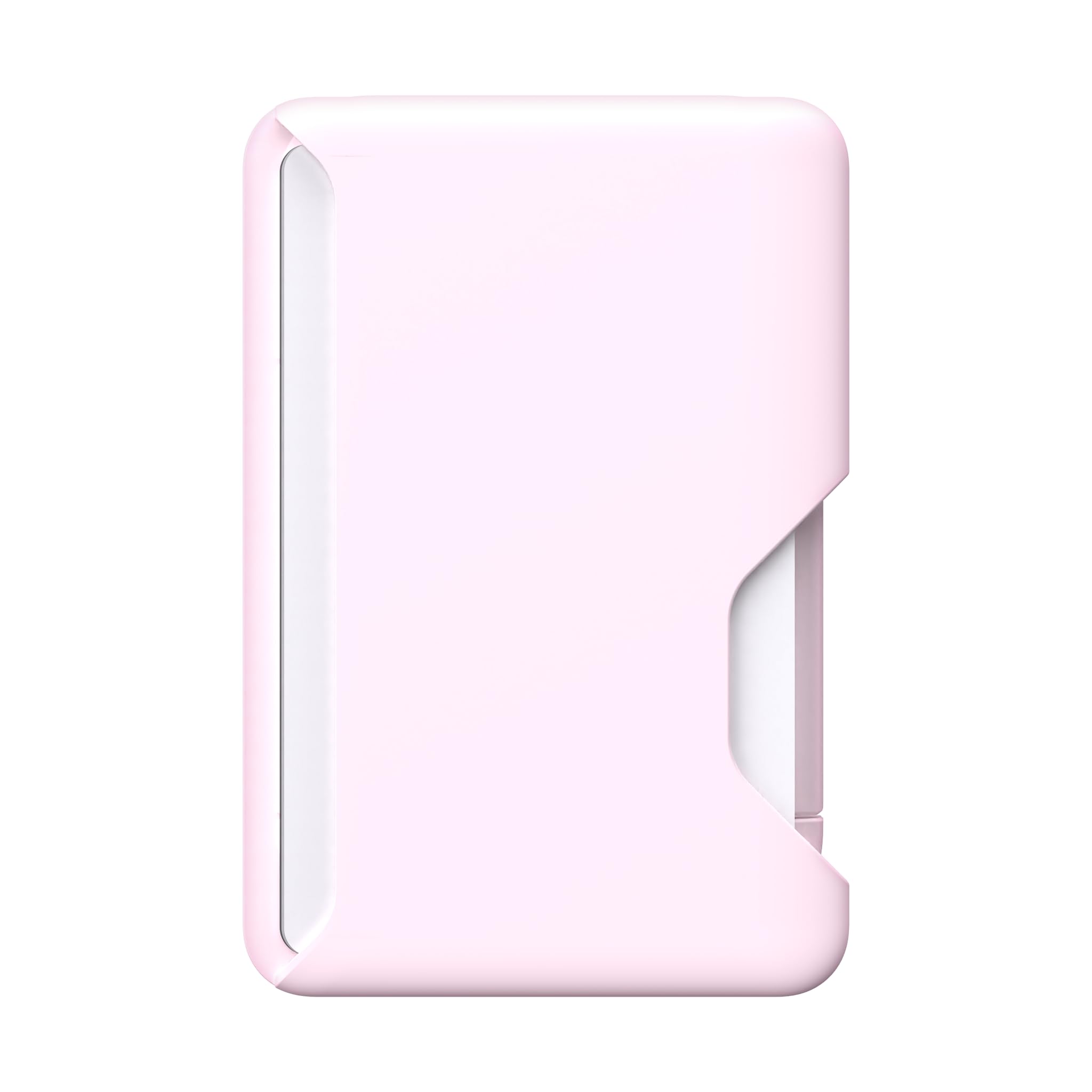Speck iPhone Wallet MagSafe Accessory - Removable ClickLock No-Slip Interlock - Holds 1-3 Cards - Soft Touch Finish, Scratch Resistant Card Holder Built for MagSafe - Nimbus Pink/Pale Violet