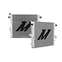 Mishimoto MMRAD-WRA-07V2 Aluminum Radiator Compatible With Jeep Wrangler JK 2007-2017 Silver