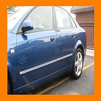 fits 2002-2005 VW VOLKWAGEN Passat Chrome Side/Door Trim MOLDINGS 2PC B5 B5.5 2003 2004 02 03 04 05 Wagon Sedan