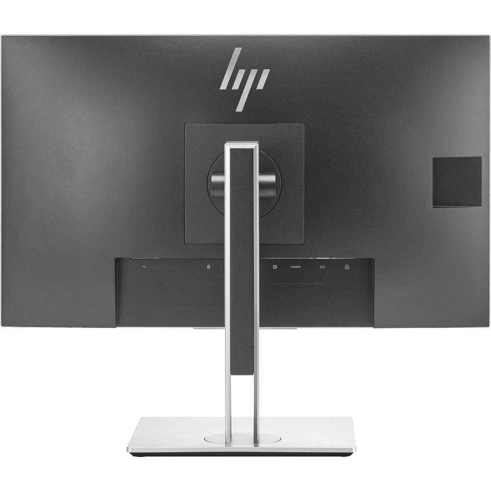 HP EliteDisplay E273 27 Inch LED Backlit Monitor 2-Pack Bundle with Fully Adjustable Desk Mount Monitor Stand Silver