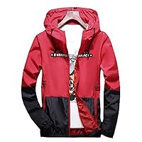 Spring Autumn Men's Jackets Hip Hop Jacket Windbreaker Hooded Casual Zipper Male Retro Vintage Streetwear Jackets