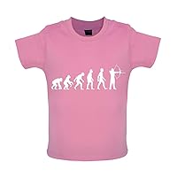 Evolution of Man Archery - Organic Baby/Toddler T-Shirt