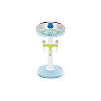 SMK1010 Kids Pedestal Karaoke System with Two Microphones, Stand and Voice Effects