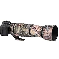ROLANPRO Waterproof Lens Cover for Canon RF 100-500mm F/4.5-7.1 L is USM Camouflage Rain Cover-#34 Green Jungle Camo Waterproof