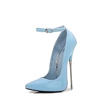 16CM/6.30IN Sexy Women High Heels Stilettos Party Club High Heel Shoes Fashion Pointed High Heels Pumps Sizes 35-46