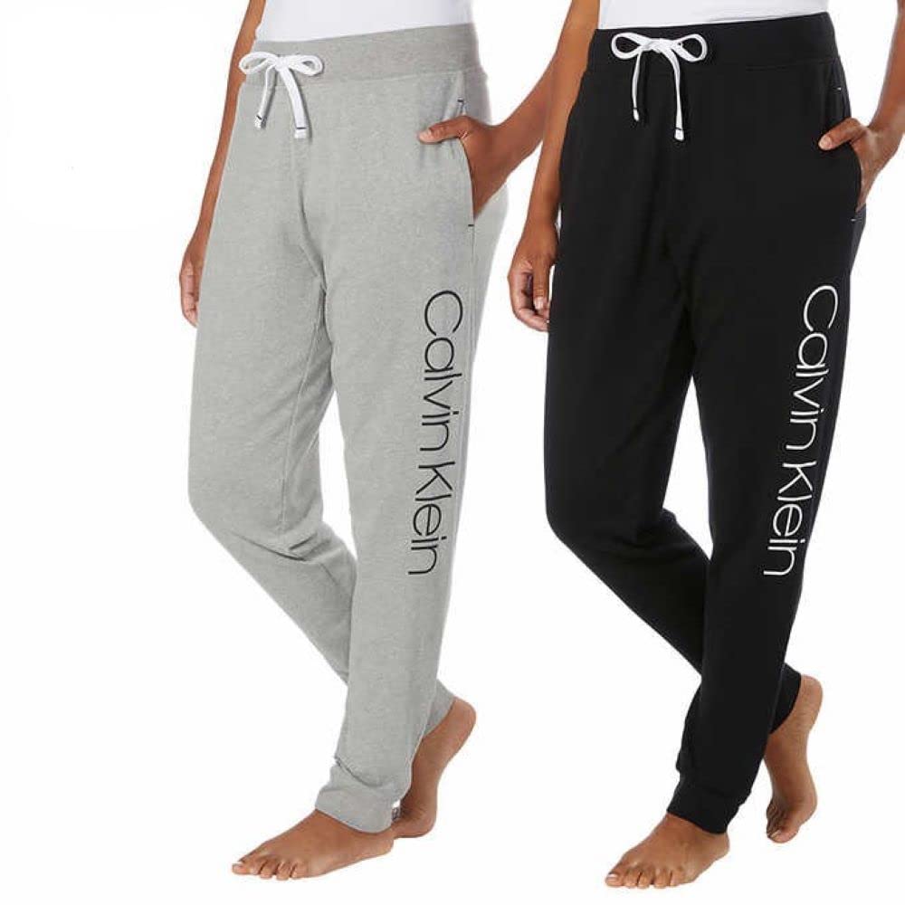 Calvin Klein Women's 2 Pack French Terry Joggers