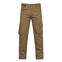 Mens Cargo Pants Outdoor Hiking Pant Multi Pocket Combat Work Pants Full Length Sweatpants Casual Chino Trousers