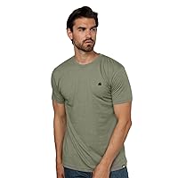 INTO THE AM Mens T Shirt with Logo - Short Sleeve Crew Neck Soft Fitted Tees S - 4XL Fresh Classic Basic Tshirts