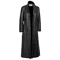 Long Winter Coats for Women – Black Long Leather Jacket Women – Lambskin Women’s Trench Coats
