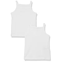 Amazon Aware Girls and Toddlers' Cotton Stretch Cami Top, Pack of 2