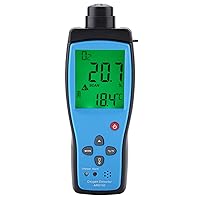 AR8100 Handheld Oxygen Detector, Oxygen O2 Detector Analyzer Rechargeable O2 Meter with LCD Backlit Display Portable Oxygen Purity Detector Inspector for Outdoor, Home, Industry