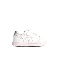 GEOX DJ Rock 61 Sneakers, Girls, Toddler, White, Size 8.5