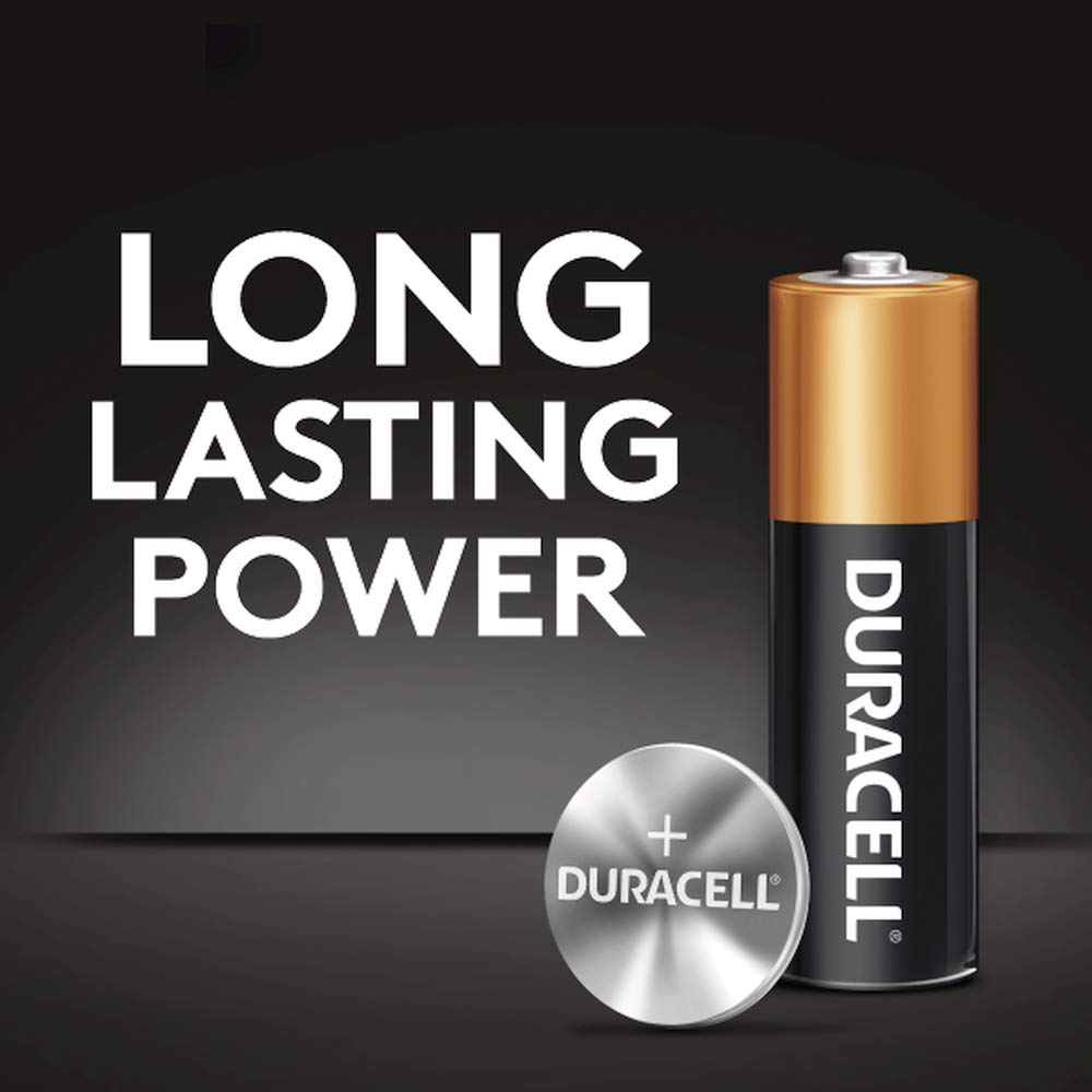 Duracell - CopperTop 9V Alkaline Batteries - long lasting, all-purpose 9 Volt battery for household and business - 2 count