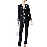 Suit Female Spring and Autumn Fashion Temperament Self-Cultivation Professional Suit Trousers Work Tooling