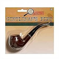 Wood Brown Gentleman's Pipe (6