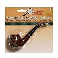 Amscan Wood Brown Gentleman's Pipe (6