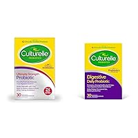 Culturelle Ultimate Strength Probiotic for Men and Women & Daily Probiotic Capsules for Men & Women, Most Clinically Studied Probiotic Strain