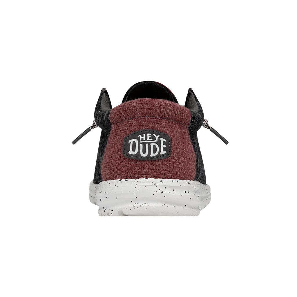 Hey Dude Men's Wally Jersey | Men's Loafers | Men's Slip On Shoes | Comfortable & Light-Weight