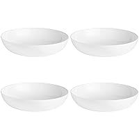 Everyday White by Fitz and Floyd Nevaeh Pasta Bowl, Set of 4