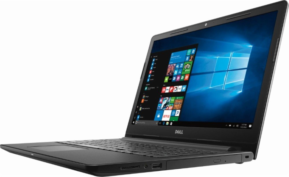 Dell I3565-A453BLK-PUS Laptop (Windows 10 Home, AMD Dual-Core A6-9220, 15.6