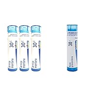 Boiron Homeopathic Medicines for Muscle Pain and Stiffness Pack of 3 (240 Pellets) and Eye Strain 80 Pellets