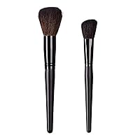 East Meets West Collection Domed Powder and Slanted Cheek Brush Set