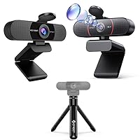 EMEET C960 4K and C960 1080P Webcam with Tripod for PC