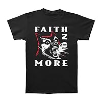 Faith No More Men's Logo Dog Slim Fit T-Shirt Black
