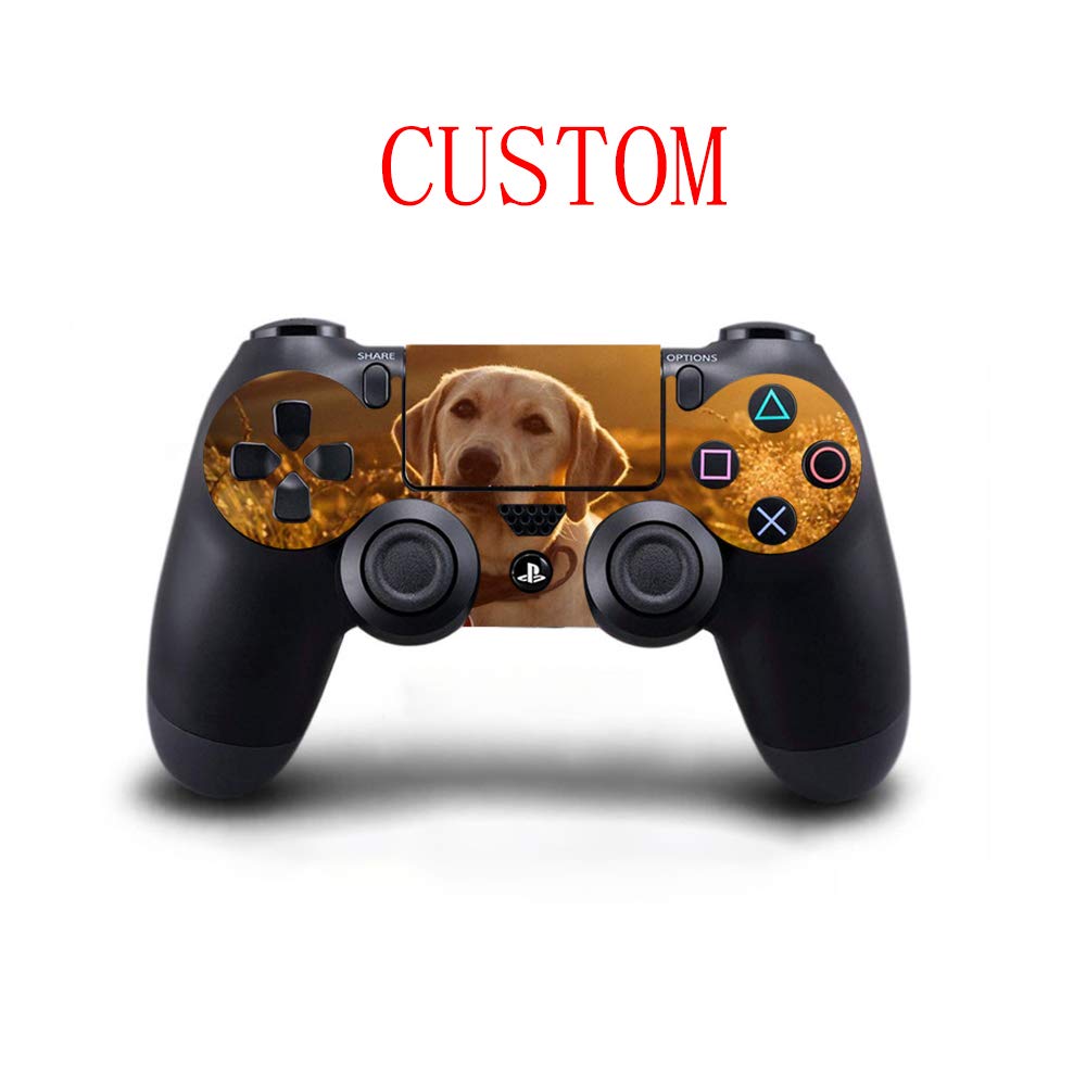 Custom Vinyl Skin Sticker Decal Cover for PS4 Playstation Controller with Your Own Picture