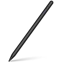 Pencil 2nd Generation, Pen for iPad with Fast Charge & Palm Rejection & Tilt Sensitivity. Pencil for iPad for Painter and Writer. Stylus Pencil for iPad 2018-2024 iPad/Mini/Pro/Air (Black)