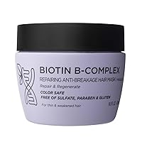 Luseta Biotin B-Complex Hair Mask for Hair Growth & Strengthener 16.9 Oz Deep Conditioning for Thinning Damaged Hair with Argan Caffein Oil