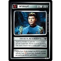 Decipher Star Trek CCG 1E MM Mirror Mirror I'm A Doctor NOT A Bricklayer 39U