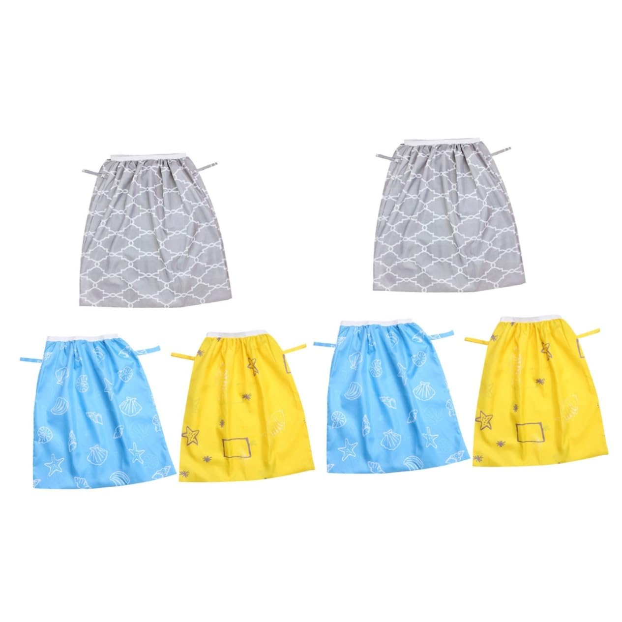 ERINGOGO 6 Pcs Diaper Storage Bag Rubbish Bag Pail Liner Diaper Pouch Diaper Trash Can Nappy Bags Black Diaper