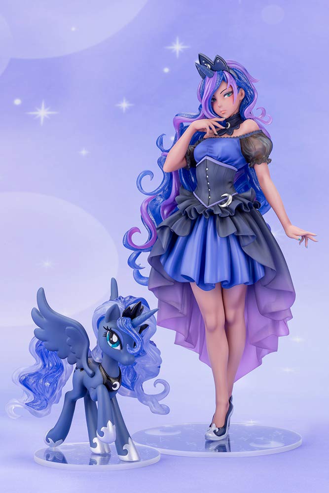 Kotobukiya My Little Pony: Princess Luna Bishoujo Statue, Multicolor