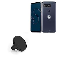 BoxWave Car Mount Compatible with ASUS Smartphone for Snapdragon Insiders - Minimus MagnetoMount, Magnetic Car Mount, Magnetic Car Holder