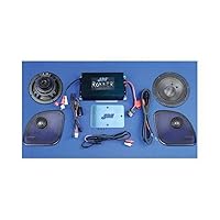 J&M Corporation XXRK-330SP2-15RG Xxr Extreme 330W Speaker and Amp Kit