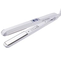 2021 Ultrasonic Infrared Hair Care Iron Professional Cold Iron Hair Care Treatment Recovers The Damaged Hair Hair Treament Styler Infrared Hair Straightener Ceramic Flat Iron White