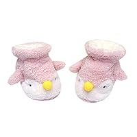 Winter Children Baby Toddler Shoes for Boys and Girls Non Slip Flat Plush Warm Elastic Band Baby Shoes in Marry