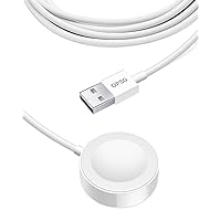 for iWatch Charger [MFi Certified] 6.6ft (2M) Magnetic Charging Cable for Watch Long Apple Watch Charging Cord Wireless Charging Cord for Apple Watch Charger Cable for Watch Series 7,6,5,4,3,2,1,Se