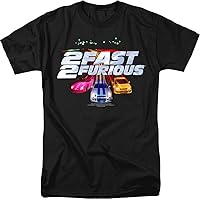2 Fast 2 Furious Logo Short Sleeve Mens Shirt