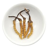Genuine Dried Cordyceps sinensis/winterworm summerherb, Ophiocordyceps sinensis, naqu cordyceps nagqu Featured, 1g. (5 pcs)