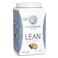 Meal Replacement Shake Vegan Protein Superfood Shake Meal Replacement Organic Protein Supplement | Gluten Free Non-GMO Dairy Free Sugar Free Low Carb Plant Based Protein | Snickerdoodle 20 Servings | Shape Lean by Sunwarrior